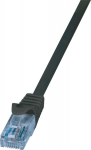 LogiLink kat.6a UTP 1.5m czarny - kabel LogiLink U/UTP kat.6a 1.5m czarny