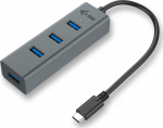 i-tec USB-C Metal 4-port HUB 4x USB 3.0 passive - hubi-tec USB-C Metal 4-port HUB USB 3.0 4x USB 3.0 do connecting devices USB-A do portu USB-C