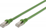 DIGITUS CAT 6A S/FTP Patchkabel, PUR (TPU), 25m, gr&uuml;n