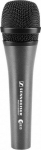 SENNHEISER E 835, VOCAL MICROPHONE, DYNAMIC, CARDIOID, 3-PIN XLR-M, ANTHRACITE, INCLUDES CLIP AND BAG