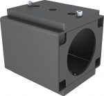 Multibrackets M Pro Series - Pole Drill Fixture | Steel | Svart