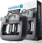 Processor charger for batteries AA / AAA / C / D / 6F22 / 9V everActive NC-900U