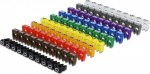 DELOCK cable marker Clips 0-9 colored 100St