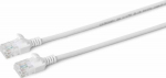 MicroConnect U/UTP CAT6A Slim 1M White, Unshielded Network Cable