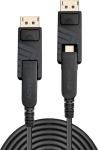 LINDY DisplayPort Fibre Optic Hybrid 1.4 Kabel 70m