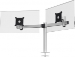 DURABLE Monitorhalterung PRO 2 Mon. Table bushing silver