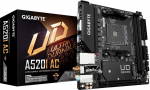 Gigabyte Motherboard A520I AC AM4 2DDR4 DP/2HDMI mITX