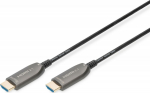 Digitus Hybrid connecting cable HDMI AOC | HDMI-A male-to-male | HDMI 2.1 | UHD-2 8K@60Hz | 48Gbps |HDR, eARC, HDCP 2.2, CEC | 15m