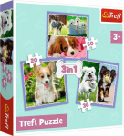 Trefl Puzzle 3w1 Lovely dogs 34854 Trefl p8
