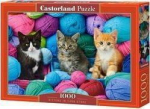 1565 Castorland Puzzle 1000 Cats in balls of wool CASTOR