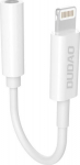 Adapter USB Dudao Lightning - Jack 3.5mm White (6973687242336)