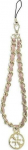 Guess Guess pendant GUSTSAS4P Phone Strap pink/pink Chain Metal 4G Charm