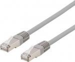 DELTACO Kbl TP-Kabel CAT6 S/FTP LSZH 5m Grey