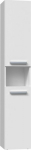 TOP E SHOP Bathroom cabinet NEL I 31x30x174 cm, matt white