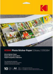Kodak Photo Sticker Paper Gloss 120gsm A4x10 (3510645)