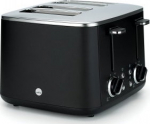 ?WIL WILFA FAMILY BLACK TOASTER