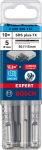 BOS Bosch Expert SDS-plus-7X - Bohrer - For concrete, reinforced concrete, Granit, Hardened concrete, Gneiss - hammer used - 5 mm - SDS-plus - L&auml;nge: 115 mm (pack of 10)