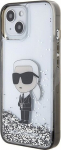 Karl Lagerfeld Liquid Glitter Ikonik Back Case for Apple iPhone 15