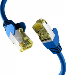 EFB Elektronik EFB CAT6a BLAU 15m Patchkabel S/FTP PIMF