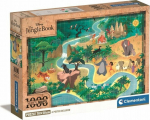 Clementoni Puzzle 1000 elements of Compact Story Maps The Jungle Book