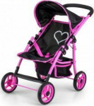 Milly Mally Milly Mally Stroller for dolls Natalie Prestige Black