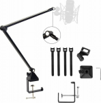 Mozos Black desk microphone stand SB42