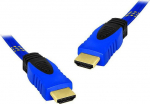 LTC Kabel HDMI-HDMI v1.4 niebieski 5m