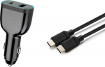 CoreParts USB-C Car Charger for Laptop, Mobile, & tablets with USB-C
