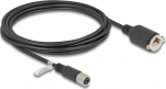 Delock Netzwerkkabel - 8-pole M12 (W) zu RJ-45 (W)