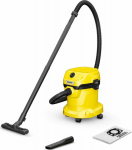 K&auml;rcher WD 2 PLUS 15 L Drum vacuum Dry&wet 1000 W Dust bag