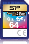 Silicon Power m&auml;lukaart SDXC 64GB Superior UHS-I U3