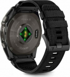 Tech-Protect kellarihm Nylon Classic Garmin fenix 5X/5X Plus/6X/6X Pro/7X/8 51mm, must