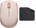 Log Logitech mouse M171 Pink (910-006865) + Studio Series - GRAPHITE (956-000049)