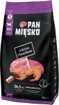 PAN MIĘSKO Veal with shrimps S - dry cat food - 1.6kg
