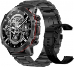 Rubicon RNCF18-1 Smartwatch with Bracelet + Strap / black