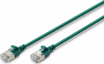 DIGITUS patch cable CAT 6A F/FTP Slim 1.00m gr&uuml;n