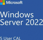DEL dell technologies DELL Microsoft 5 pack of Windows Server 2025 /2022 DEVICE CALs Standard or Datacenter