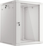 LANBERG WF01-6615-10S Lanberg wall-mounted rack 19 demounted flat pack 15U/600x600mm gray