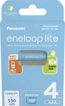 Panasonic | Rechargeable Batteries | ENELOOP Lite BK-4LCCE/4BE | AAA | 550 mAh | 4 pc(s)