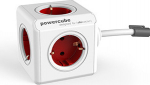 Allocacoc PowerCube extended - Stromverteilungseinheit - Wechselstrom 220-240 V - output terminals: 5 (CEE 7/4)