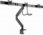 Gembird MA-DA3-03 monitor mount / stand 68.6 cm (27") Desk Black