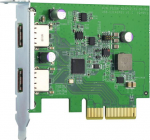 QNAP QXP-10G2U3A USB3.2 Gen2 Dualport PCIe expansion card