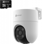 Camera IP Ezviz H8c (4MP) z memory card microSD 64GB
