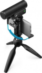 Sennheiser MKE 400 Mobile Kit - condenser, supercardioid microphone with low-pass filter with Manfrotto tripod