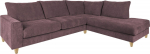 Corner sofa LAYLA RC, greyish pink
