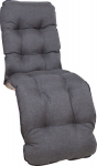 Cushion for chair BADEN-BADEN 48 x 165 cm, brownish gray