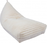 Bean bag FJORD 130x80x20/70cm, white