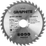 Graphite Circular saw blade, widiowa, 170 x 30 mm, 36 teeth