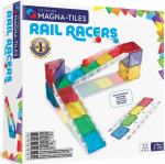 MAGNA-TILES&reg; Rail Racer Small magnetic ball track, 33 can