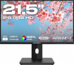 JAPANNEXT 54.6cm JN-I215FLFHSP-C65W 16:9 HDMI/USBC FHD